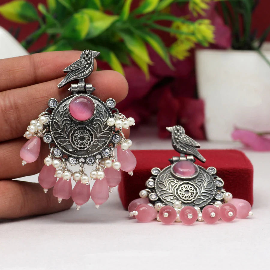 Premium Oxidised Earrings