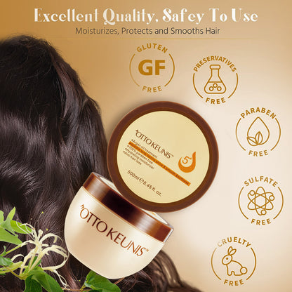 Argan Oil Hydrating Hair Mask – Deep Repair & Mirror Shine