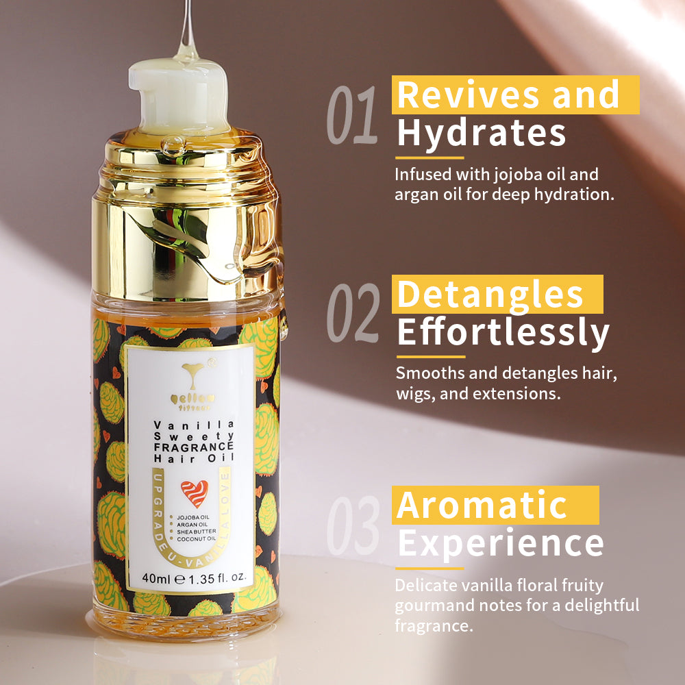 Argan Fragrance Hair Oil – Heat, UV & Humidity Protection Mist