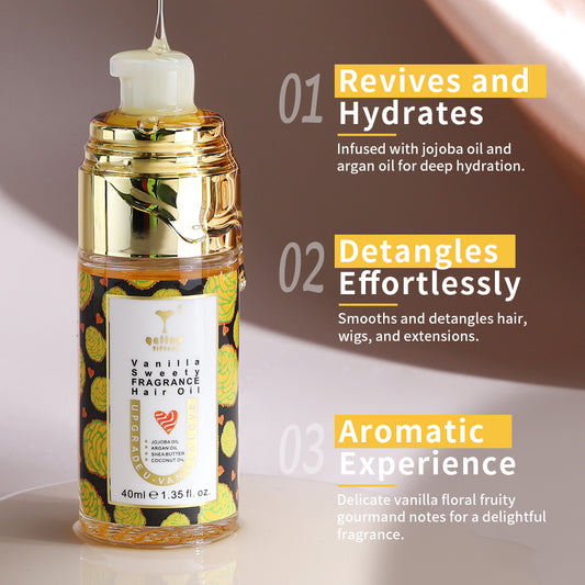 Argan Fragrance Hair Oil – Heat, UV & Humidity Protection Mist